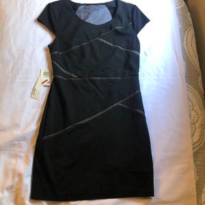 Black body con mini dress
